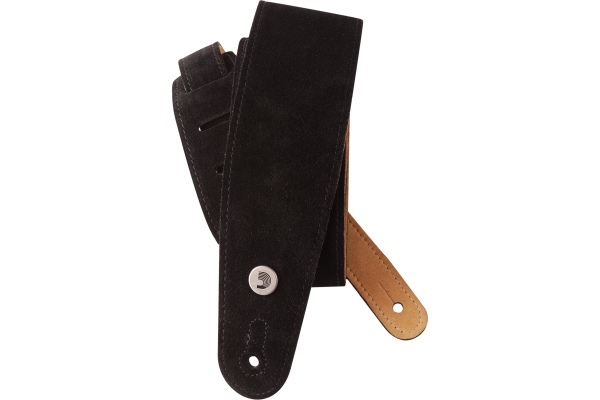 Suede Guitar Strap Black Suede Guitar Strap Black