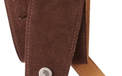 Curea chitară Daddario Suede Guitar Strap Cognac