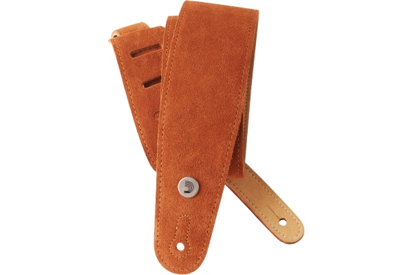 Suede Guitar Strap Honey Suede Guitar Strap Honey