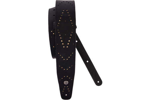 Vented Leather Guitar Strap Star Dust Vented Leather Guitar Strap Star Dust