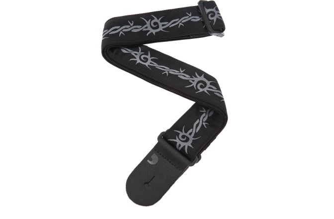 Curea chitară Daddario Woven Guitar Strap Barbed Wire
