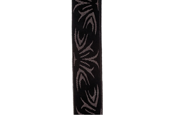 Curea chitară Daddario Woven Guitar Strap Black/Grey Tattoo