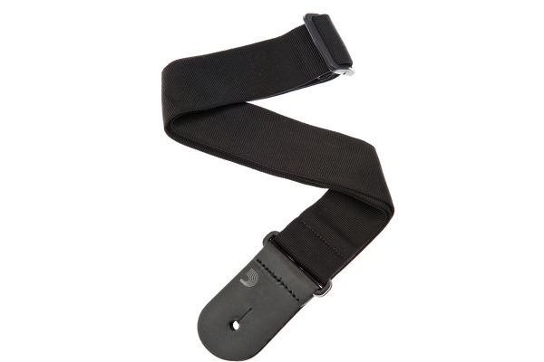 Woven Guitar Strap Black Tube Woven Guitar Strap Black Tube