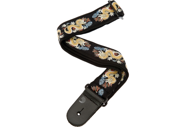 Curea chitară Daddario Woven Guitar Strap Dragon