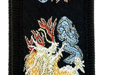Curea chitară Daddario Woven Guitar Strap Dragon