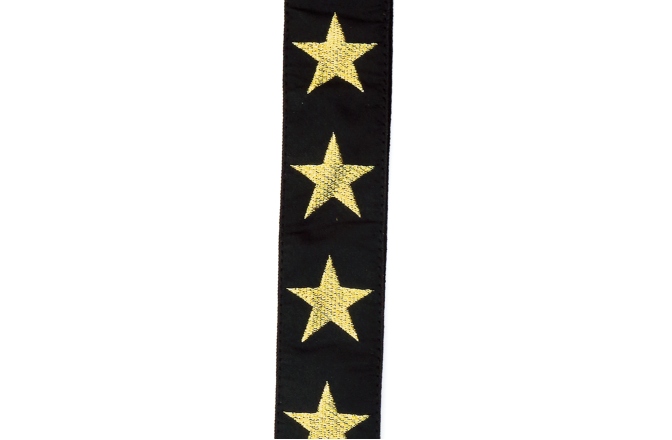 Curea chitară Daddario Woven Guitar Strap Gold Star