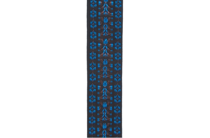 Curea chitară Daddario Woven Guitar Strap Hootenanny Blue/Black