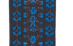 Curea chitară Daddario Woven Guitar Strap Hootenanny Blue/Black