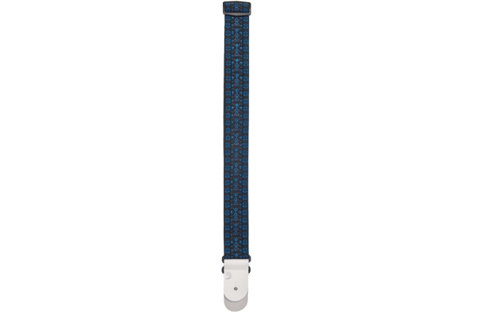 Curea chitară Daddario Woven Guitar Strap Hootenanny Blue/Black