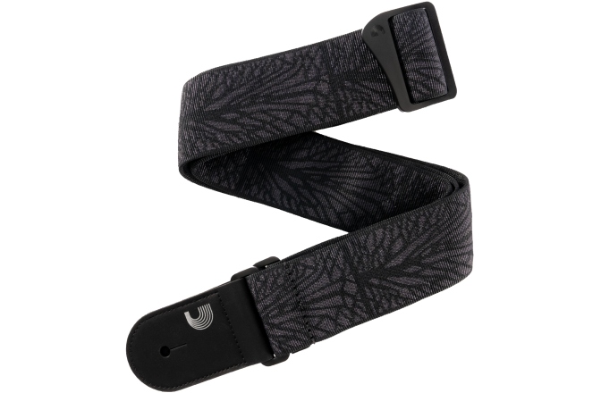 Curea chitară Daddario Woven Guitar Strap Lightning Black Tubular