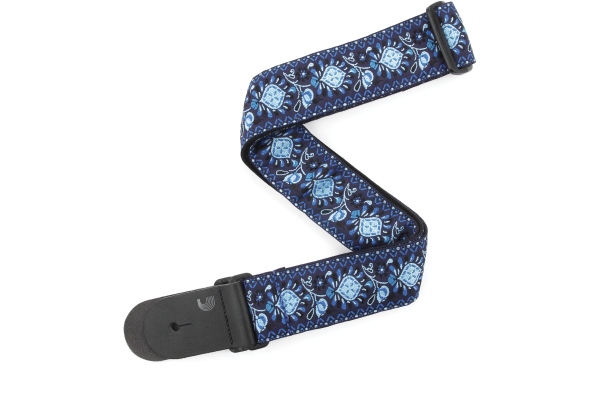 Woven Guitar Strap Monterey 2 Blue Woven Guitar Strap Monterey 2 Blue