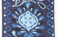 Curea chitară Daddario Woven Guitar Strap Monterey 2 Blue