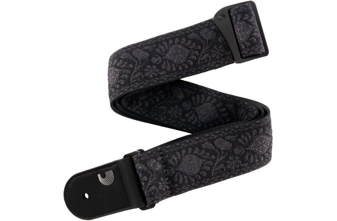 Curea chitară Daddario Woven Guitar Strap Monterey Black Tubular