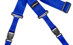 Curea chitară DiMarzio DD 2200BL Clip Lock Strap Nylon Blue