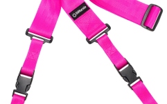 Curea chitară DiMarzio DD 2200PK Clip Lock Strap Nylon Pink