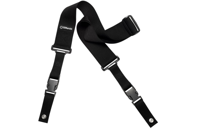 Curea chitară DiMarzio DD 2220BK Clip Lock Strap Cordura Black