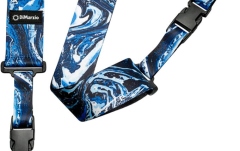 Curea chitară DiMarzio DD 2240 Steve Vai ClipLock Blue Universe
