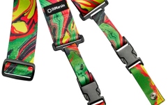 Curea chitară DiMarzio DD 2241 Steve Vai ClipLock Green Universe