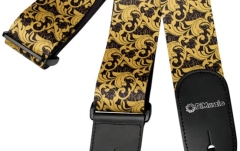 Curea chitară DiMarzio DD 3150 Steve Vai Utopia Black/ Gold