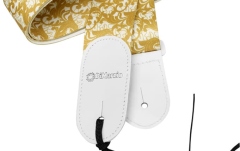 Curea chitară DiMarzio DD 3151 Steve Vai Utopia White/Gold
