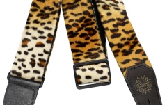 Curea chitară DiMarzio DD 3310CH Cheetah with Leather Ends