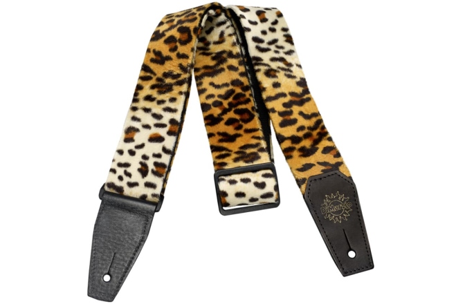 Curea chitară DiMarzio DD 3310CH Cheetah with Leather Ends