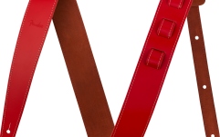 Curea chitară Fender 2'' Essentials Leather Strap Red