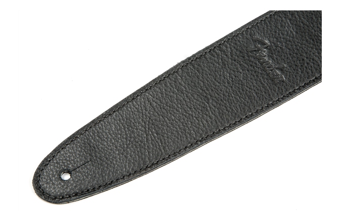 Curea chitară Fender Artisan Crafted Leather Strap 2.5" Black