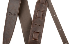 Curea chitară Fender Artisan Crafted Leather Strap 2.5" Brown