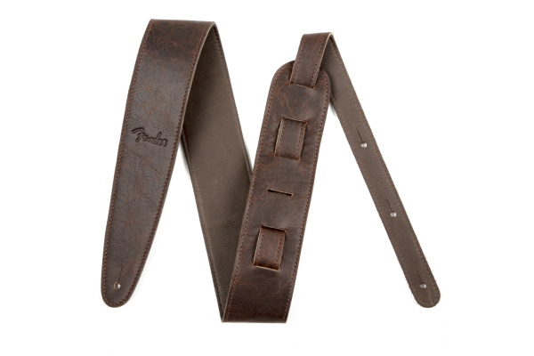 Artisan Crafted Leather Strap 2.5" Brown