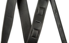 Curea chitară Fender Artisan Crafted Leather Strap Black 2"