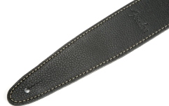 Curea chitară Fender Artisan Crafted Leather Strap Black 2"