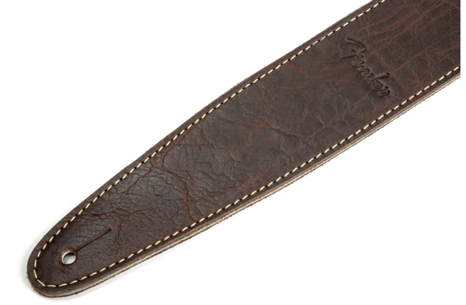 Curea chitară Fender Artisan Crafted Leather Strap Brown 2''