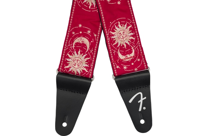 Curea chitară Fender AV II Sun Strap Dakota Red