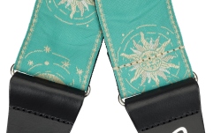 Curea chitară Fender AV II Sun Strap Sea Foam Green