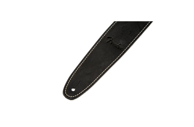 Curea chitară Fender Ball Glove Leather Strap Black 2.5"
