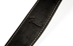 Curea chitară Fender Ball Glove Leather Strap Black 2.5"