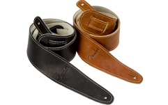 Curea chitară Fender Ball Glove Leather Strap Black 2.5"