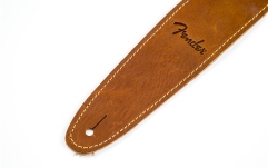 Curea chitară Fender Ball Glove Leather Strap Brown 2.5"
