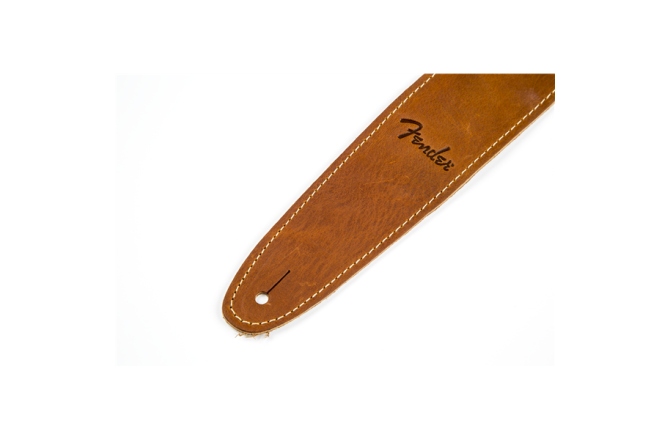 Curea chitară Fender Ball Glove Leather Strap Brown 2.5"