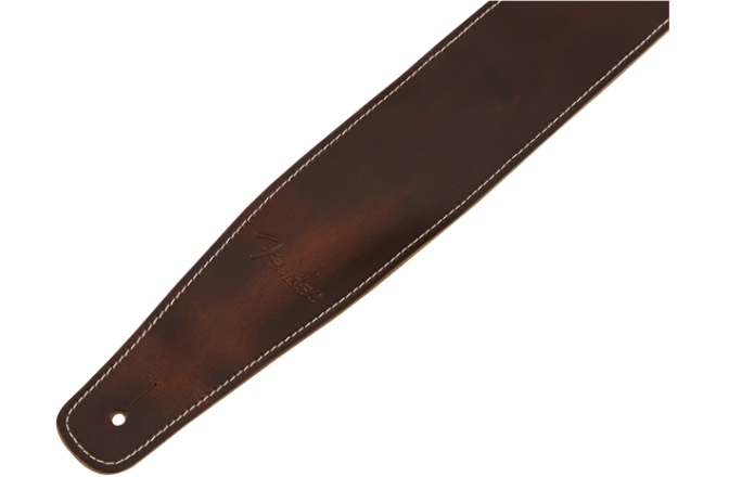 Curea chitară Fender Broken-In Leather Strap Brown 2.5"