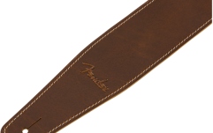 Curea chitară Fender Broken-In Leather Strap Tan 2.5"