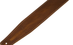 Curea chitară Fender Broken-In Leather Strap Tan 2.5"