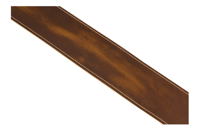 Curea chitară Fender Broken-In Leather Strap Tan 2.5"