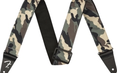Curea chitară Fender Camo Strap Woodland 2"