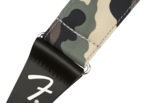 Curea chitară Fender Camo Strap Woodland 2"