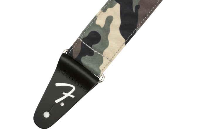 Curea chitară Fender Camo Strap Woodland 2"
