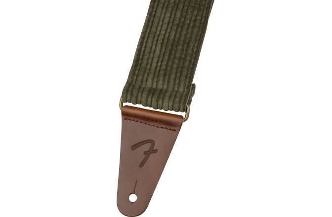 Curea chitară Fender Corduroy Strap Antique Olive 2"