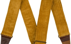 Curea chitară Fender Corduroy Strap Blaze Gold 2"