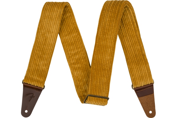 Corduroy Strap Blaze Gold 2"